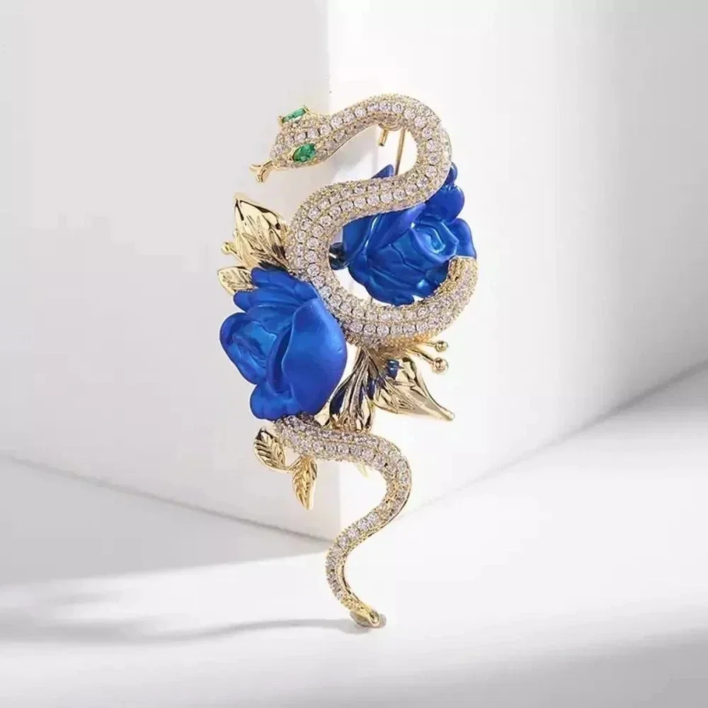 VQ Snake Brooch